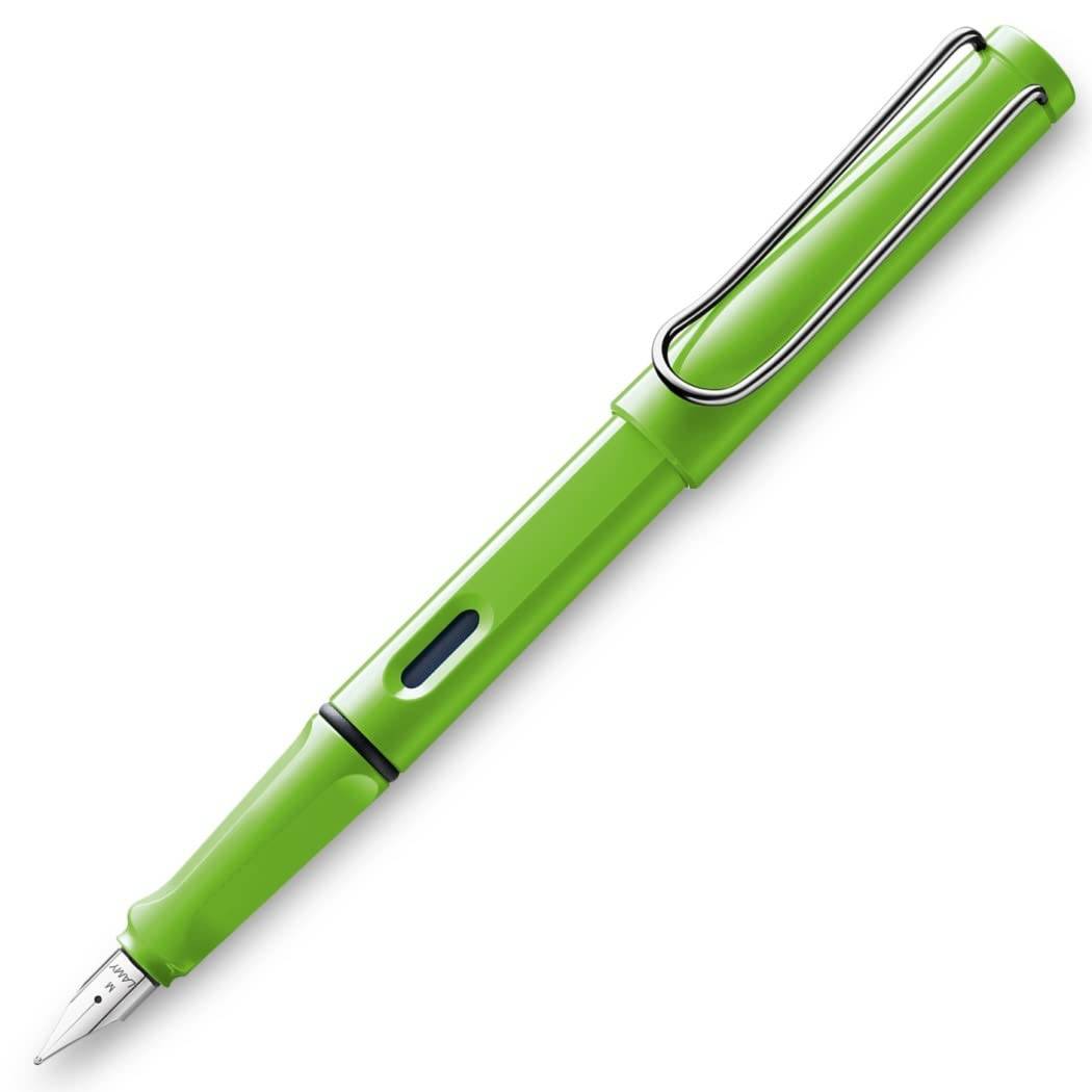 LAMY Fountain Pen F Fine Nib Safari Green Officially Imported L13GN-F grön