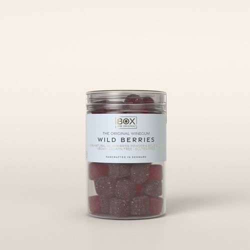 Box The Original - JUST THE WINEGUM - WILD BERRIES - 100 % VEGAN 170g.