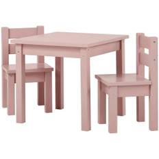 Hoppekids Bord & Stole Mads, Pale Mauve