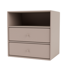 Montana Mini Module 1006 With Two Drawers (Mushroom 137)