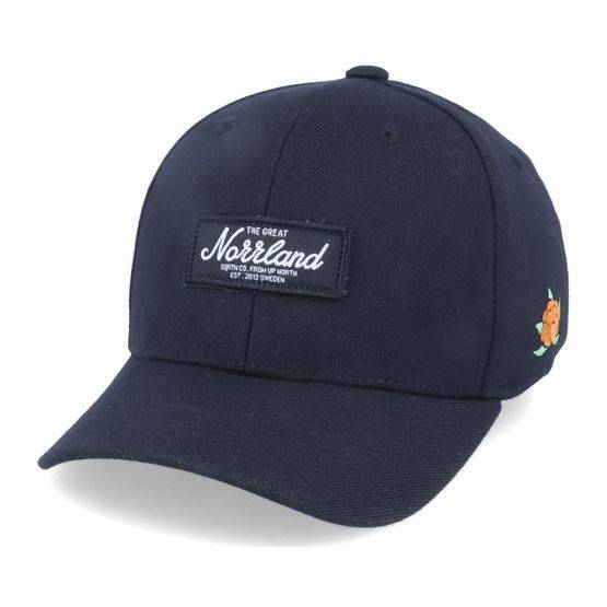SQRTN - Svart adjustable Keps - Kids Patch Hooked Black Adjustable @ Hatstore