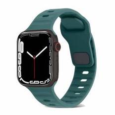 Sports rem i silikone til Apple Watch Ultra samt 44/45/46/49mm - Gr�n