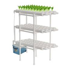 Hydroponiskt system odlingssats 108 platser vegetabiliska växter hydrodro 3-lager, för hydroponiska odlingar av grönsaker på balkonghallar