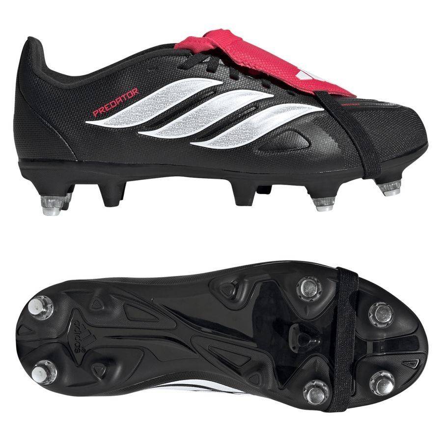 adidas Predator League Fold-Over Tongue Soft Ground Footballsskor för barn (35)