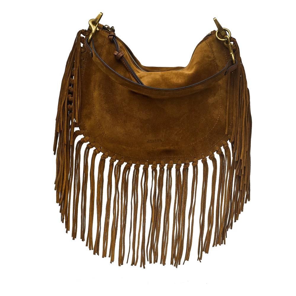 Isabel Marant Oskan Soft Zipped Bag - Tasker - Dame - Brun - ONE SIZE - Uld