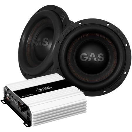 2-pack GAS MAX S1-10D1 med Bass Habit SP31001FR, 2x10 baspaket
