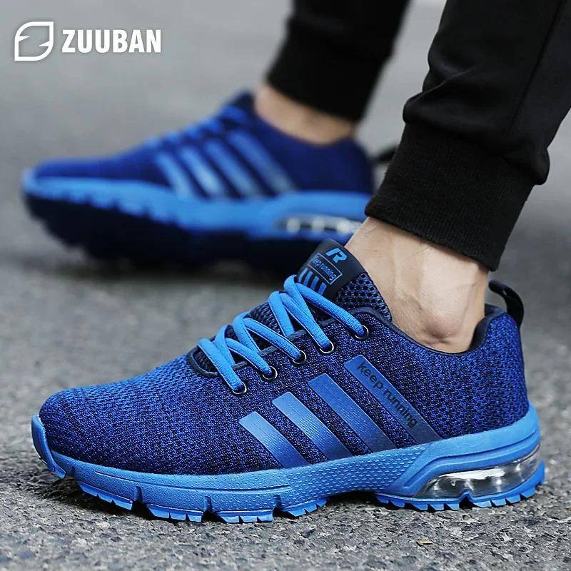 Skor Herr Sneakers Herr Träningsskor Dämpning Herr Gymskor Casual Fritid Blå Skor Herr Tenis Masculino Vuxen Tenis Masculino cm svart