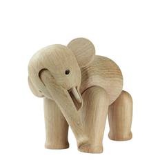 Elefant Mini Home Decoration Decorative Accessories-details Wooden Figures Beige Kay Bojesen
