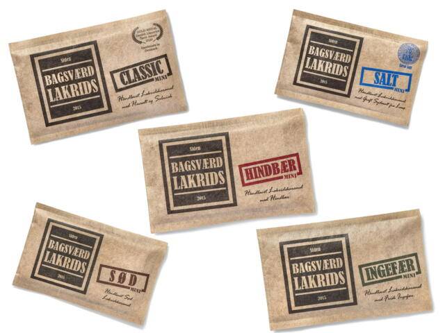 Bagsværd lakrids mini 40g - Classic