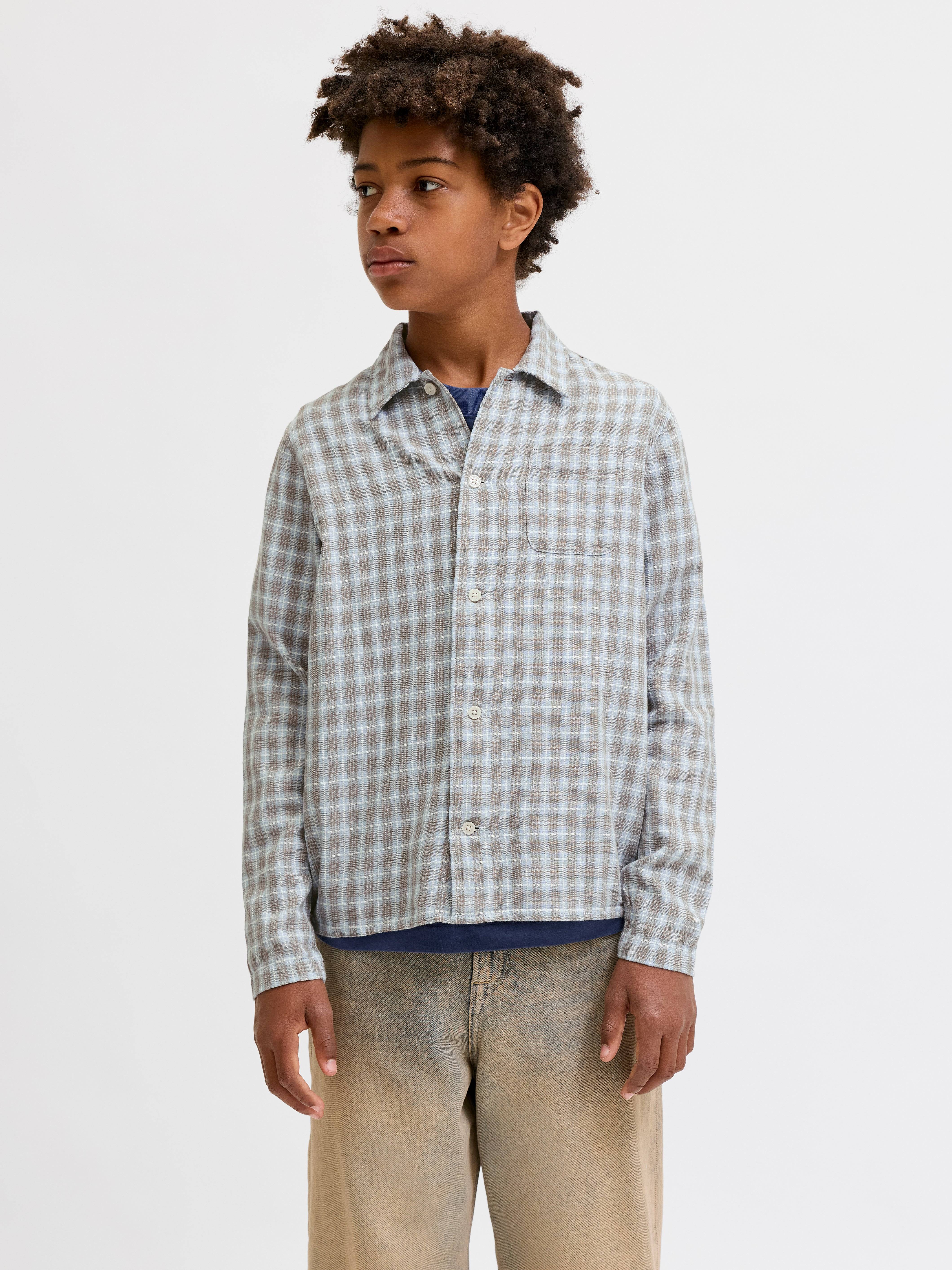 Skjorta Boys - Brun - 140