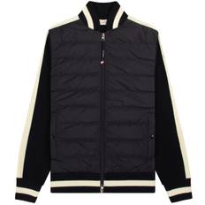 Moncler Hybrid Knitted Jacket Navy