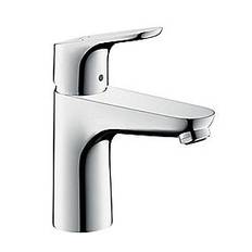 hansgrohe Focus 1-grebs håndvaskarmatur 100, med løft op