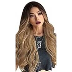 Easyouth U Tips Extensions äkta hår ombre blond hårförlängning äkta hår förlängningar keratin bondeings 1 g/s bonding Extensions äkta hår #2/6/18 mörkaste brun balayage askblond 50 g, 50-talet 35 cm