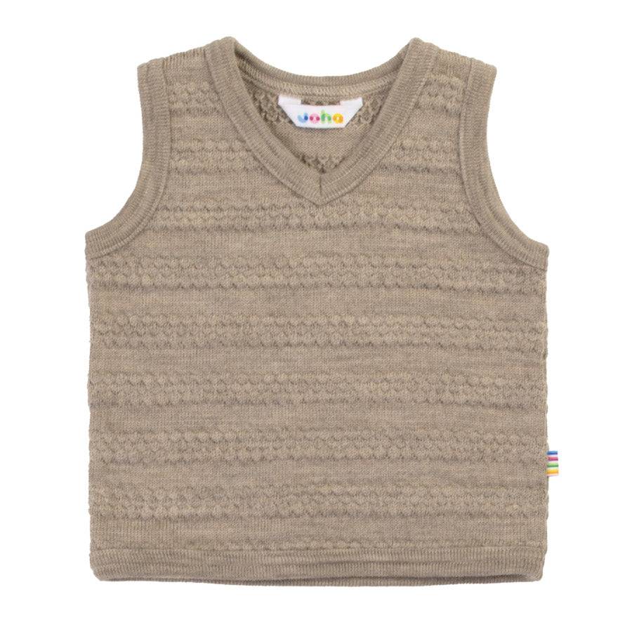 Joha uld vest beige