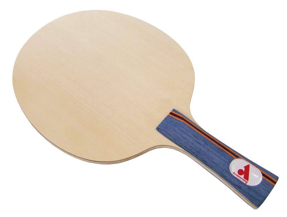 Armstrong AHC7 Shake Table Tennis Plywood Carbon Made in 911 Racket, Offensive, 5-Ply + 2-Ply Fiber, Flare, Japan,