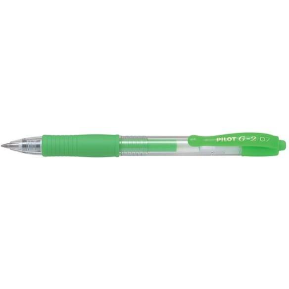 Gelpenna PILOT G2 Plus 0,7 Limegrön 12st