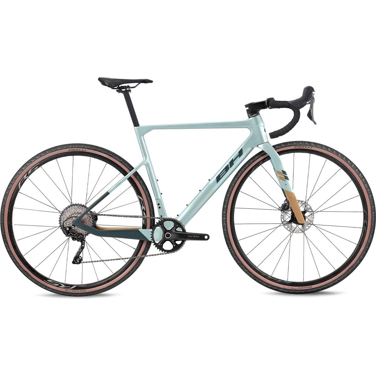 Gravel bike BH Gravelx Evo 3.5 R Sea Blue/Golden/Dark Green L 2026