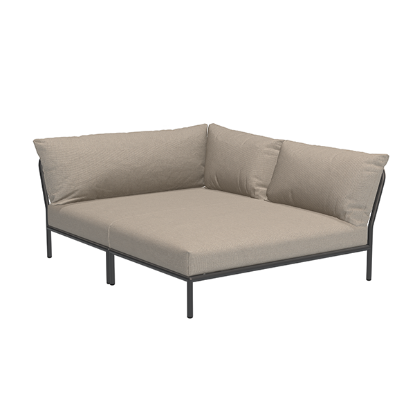 HOUE Level/2 cozy corner højrevendt - Ash
