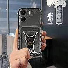 Lulumi-Phone Case For Redmi 13C 4G/Xiaomi Poco C65, protective mobile phone case cell phone case phone cover Graffiti cell phone cover TPU Back Cover Card bag Card slot Cute Cover