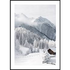 Winter Fairy Tale in the Alps Plakat (50x70cm) - Plakater  > Vinterplakater