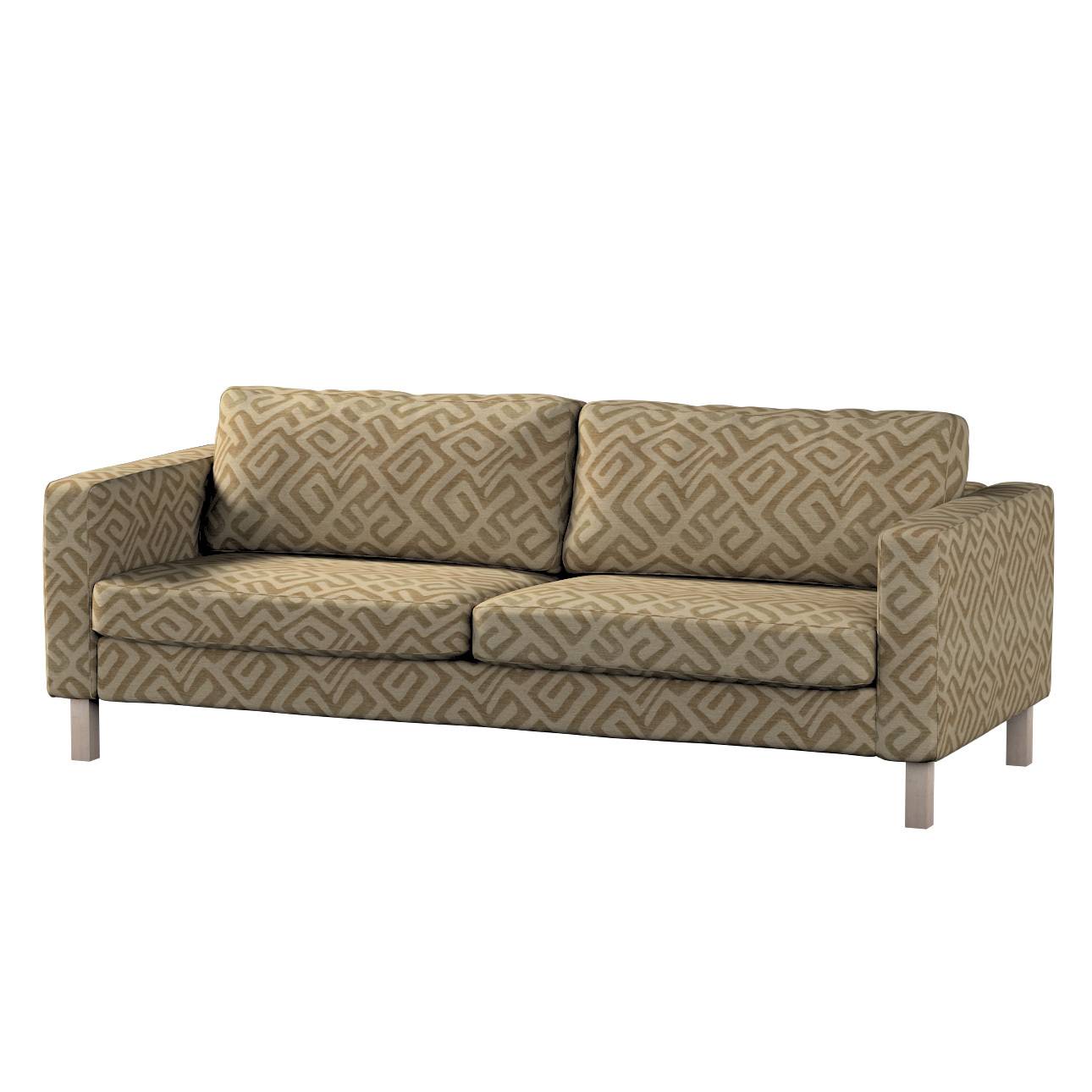 Karlstad betræk 3 personer 204cm, Gråbrun og sand, 204 X 89 X 64 CM, Cosy Home
