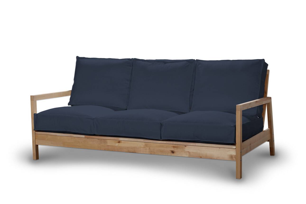 Lillberg betræk 3 sæder, Mørk marineblå, 186 X 80/92 X 76 CM, Ingrid