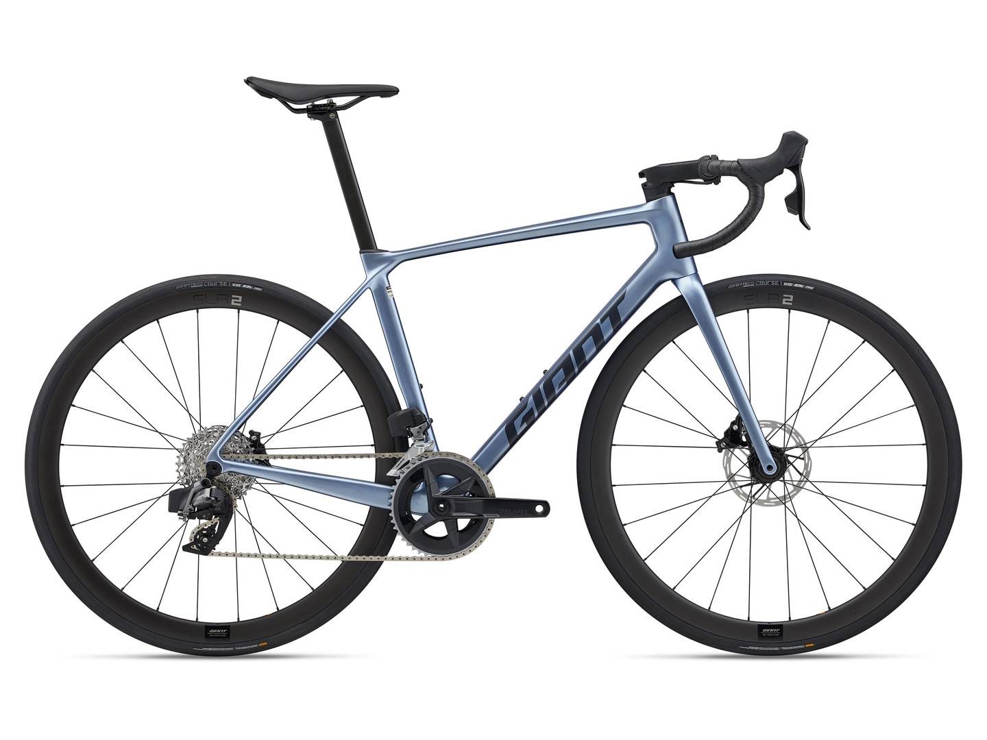 Giant TCR Advanced 0 Racercykel Frost Silver, Str. L (L)