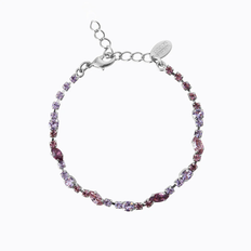 Caroline Svedbom Antonia Armband / Violet Combo (Rhodium)