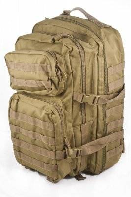 Mil Tec Army ASSAULT Ryggsäck Coyote Brun - 36L