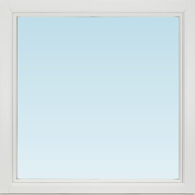 Svenska Fönster SF sidohängt fönster inåtgående 1080x1080mm höger 1-luft, insida trä utsida aluminium, 3-glas  (11x11)