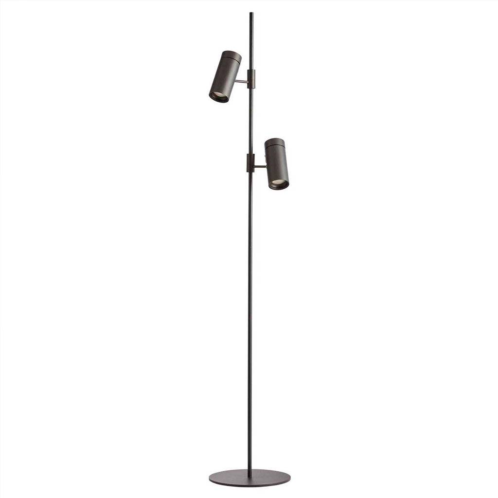 Sia Click Spot Gulvlampe med Sia Base Floor - Sort - Loom Design