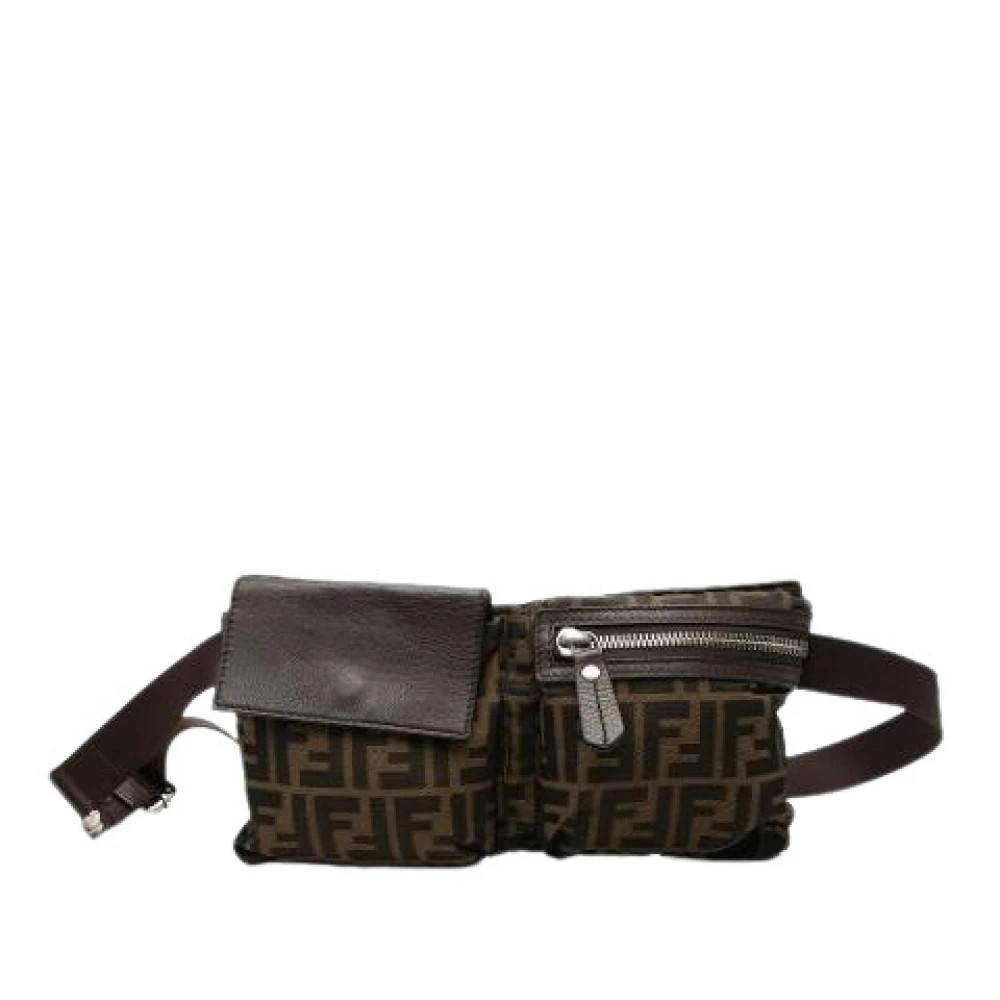 Fendi Vintage Pre-owned Bumbag - Vintage - Dame - Brun - ONE SIZE - Læder