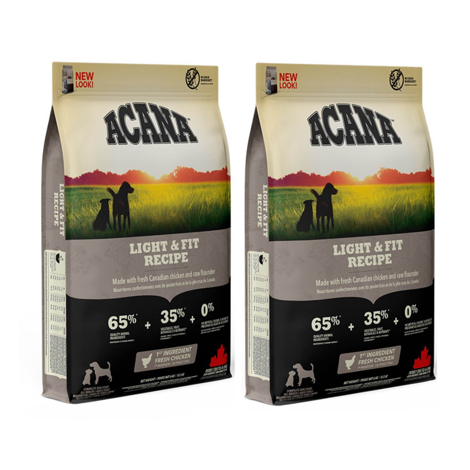 Acana Light & Fit Recipé - 2 x 11,4 kg