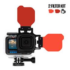 FLIP12 Two Filter Kit with DEEP & DIVE Filter for (GoPro HERO 12/11/10/9/8/7/6/5)