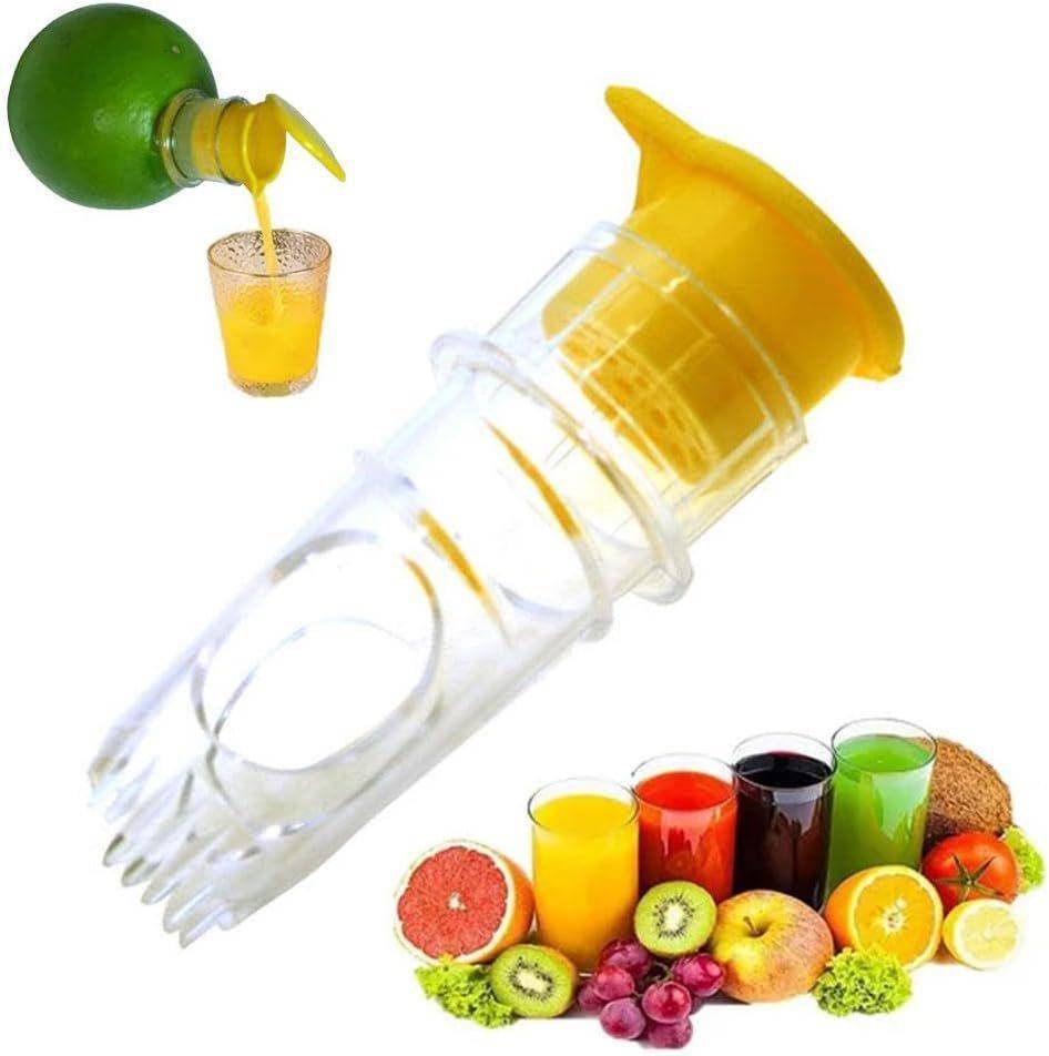 Manual Lemon Juicer Portable Hand Held Citrus Juicer Squeezer For Lemon Orange Limes Easy To Use Durable Kitchen Tool