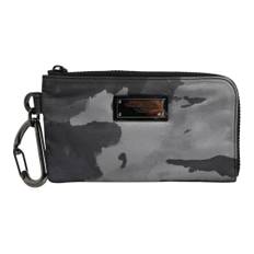 Dolce & Gabbana, Accessoarer, unisex, ONE Size, Bomull, Camouflage Logo Plaque Keyring Pouch Bag
