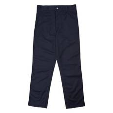 Simple Pant Polyester/cotton D Dark Navy, Male, Tøj, Bukser, Blå, 38/32