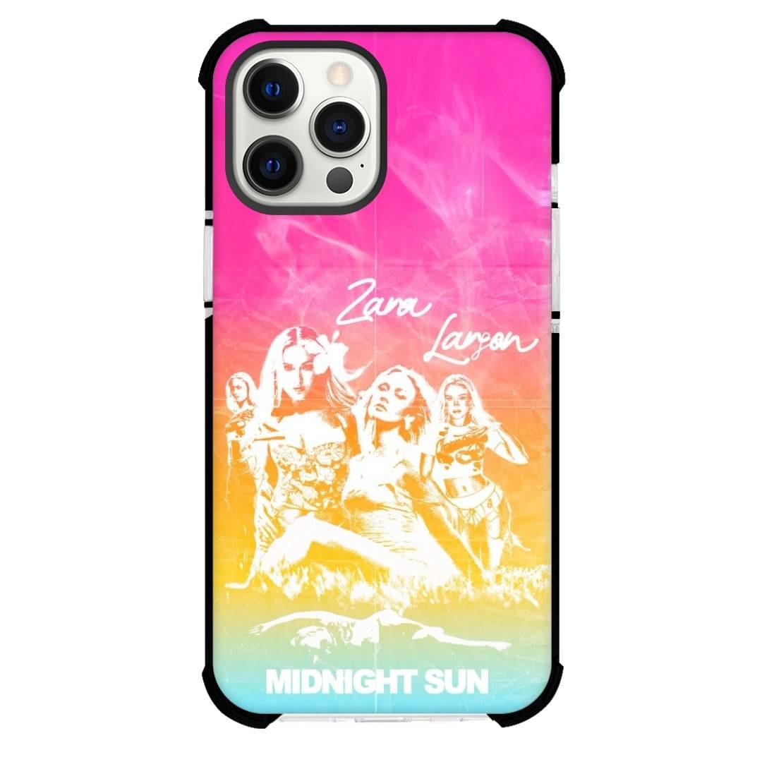 Zara Larsson Phone Case For iPhone Samsung Galaxy Pixel OnePlus Vivo Xiaomi Asus Sony Motorola Nokia - Zara Larsson Midnight Sun Pink Yellow Gradient.