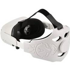 Ersätt virtual reality quest 2 elite justerbar bekvämt fäste pannband huvudrem för oculus quest 2 strap vr tillbehör
