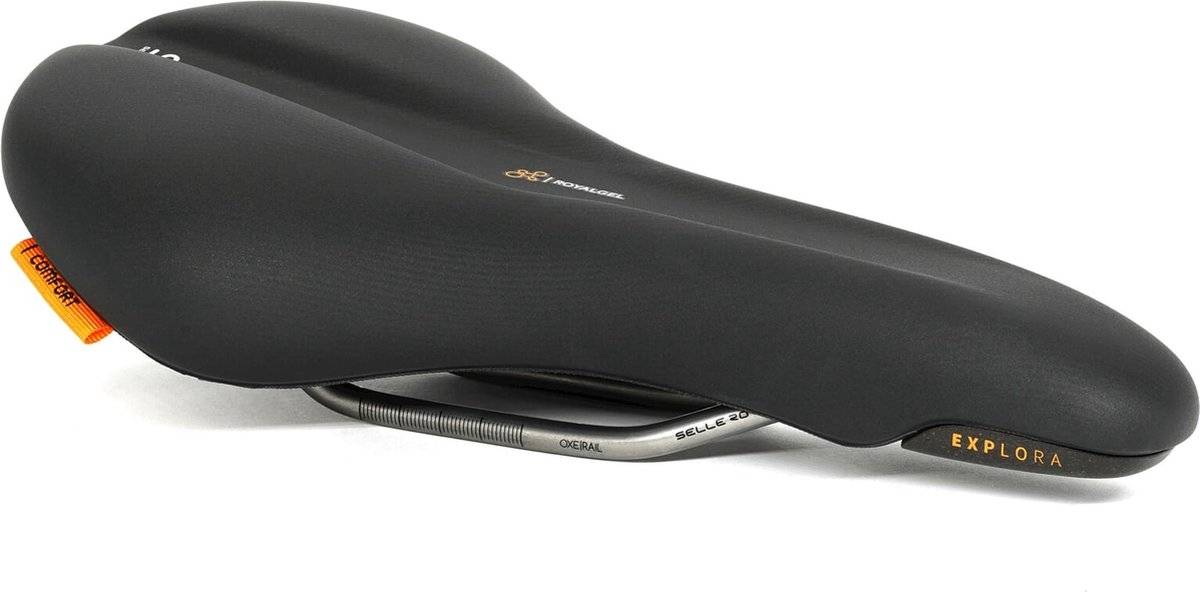 Cykelsadel Selle Royal Explora Athletic - Adventure Time - sort
