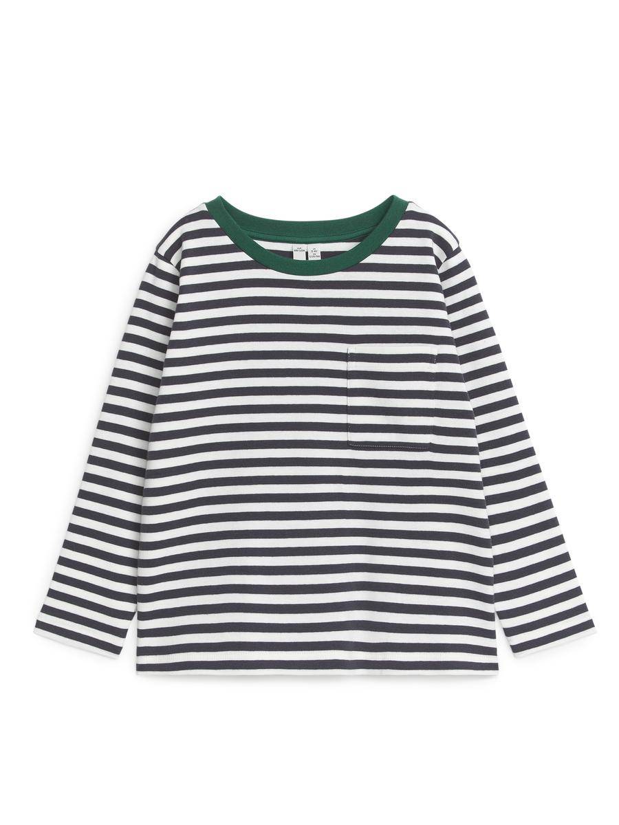 ARKET Long-Sleeved T-Shirt -Grey, 98/104