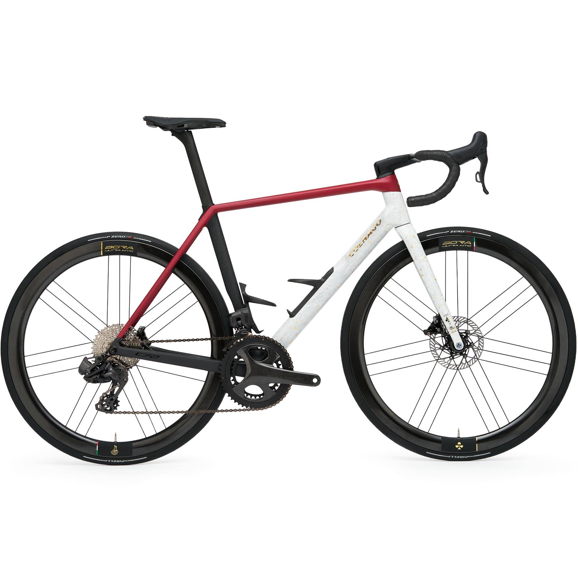 Colnago C72 2026 - Campagnolo Super Record WRL 2x13sp - Campagnolo Bora Ultra WTO 45 - 153 / 510 / RFFL