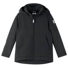 Reima Kid's Softshell Jacket Koivula Softshelljacka Barn Storlek 128 Färg svart