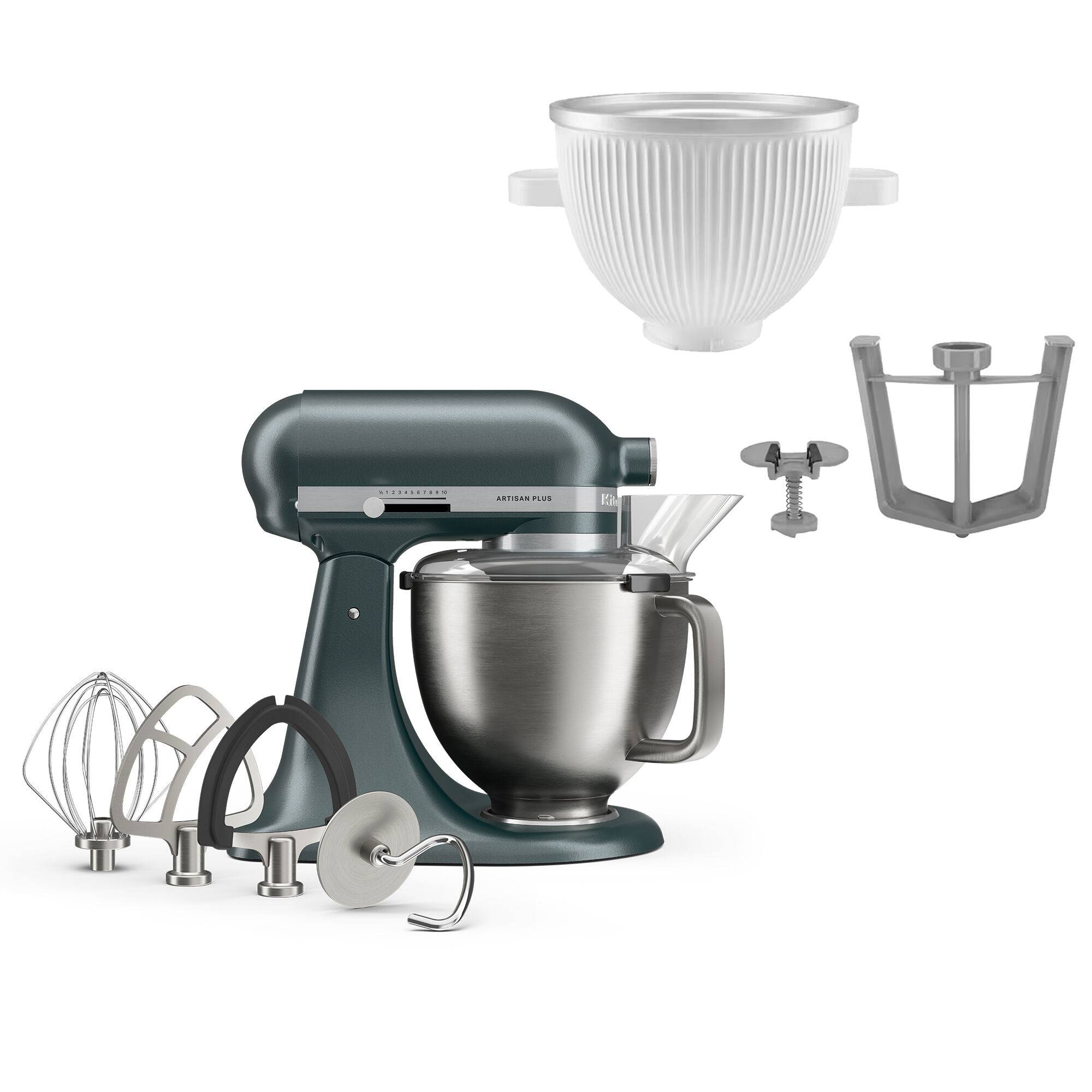 Kitchenaid Artisan Plus köksmaskin med glasstillbehör, juniper - Juniper