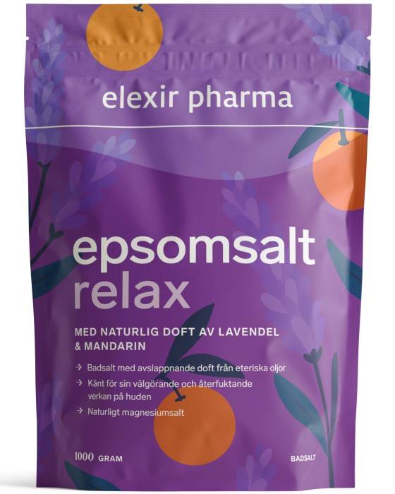 Elexir Pharma Epsomsalt Relax 1 kg