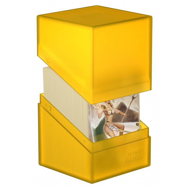 Ultimate Guard Boulder™ Deck Case 100+ Standard Size Amber