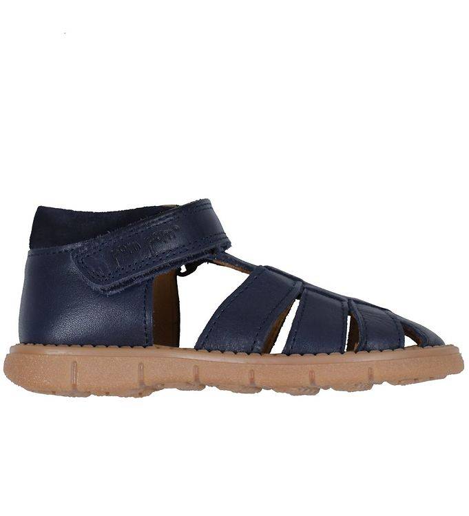 Pom Pom Sandaler - Sporty Velcro - Navy - Pom Pom - 32 - Sandal