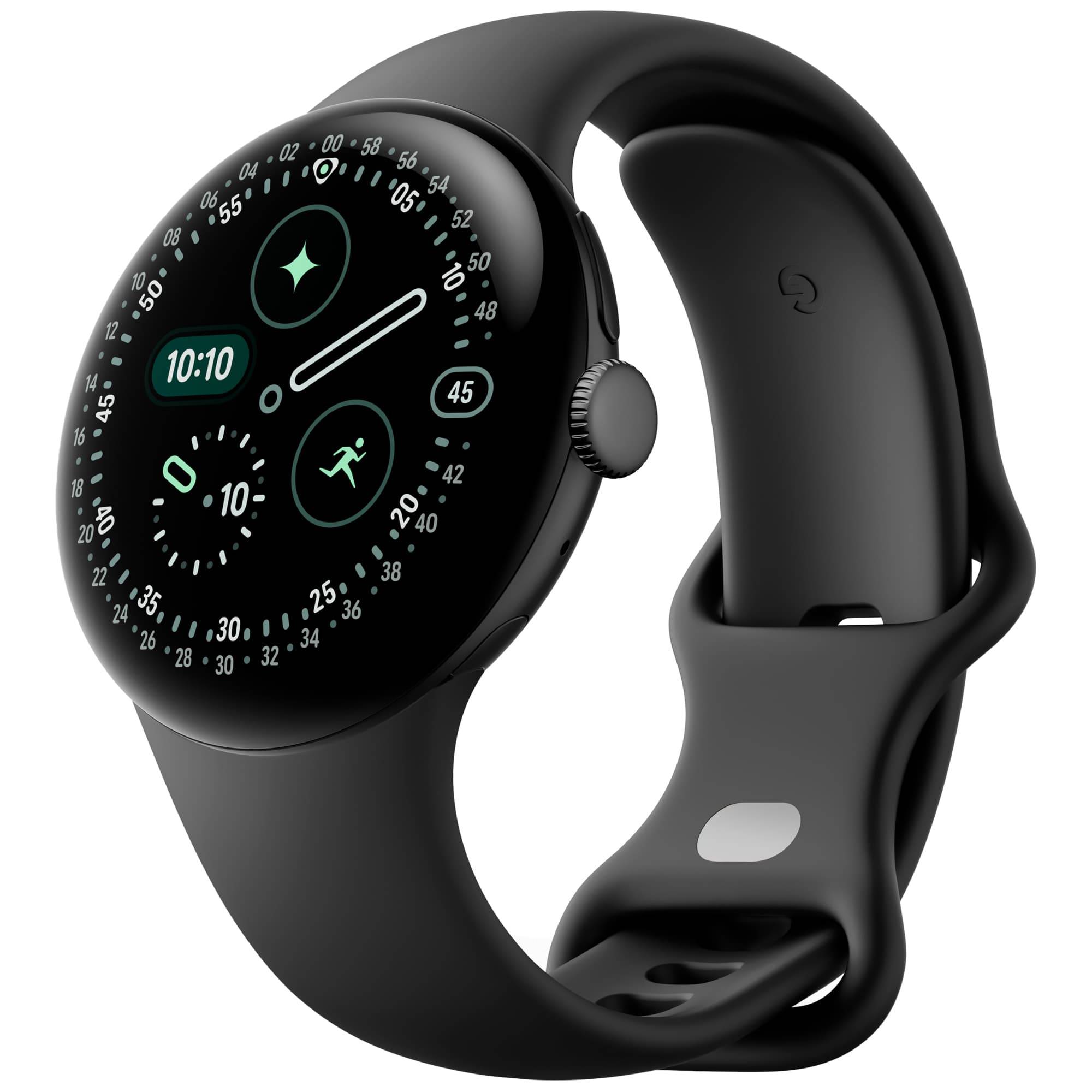 Google Pixel Watch 4 / 45mm / LTE - Black/Obsidian