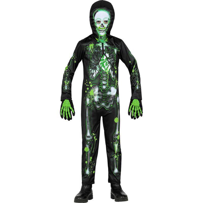 Giftig Skelet Børnekostume