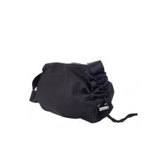 Ulrika Design - Cargo Bumbag - Svart bumbag i återvunnen textil - Black